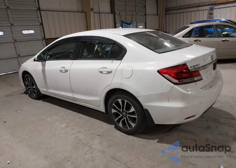2014 Honda Civic Ex z USA, uszkodzony, nr VIN 19XFB2F84EE017394